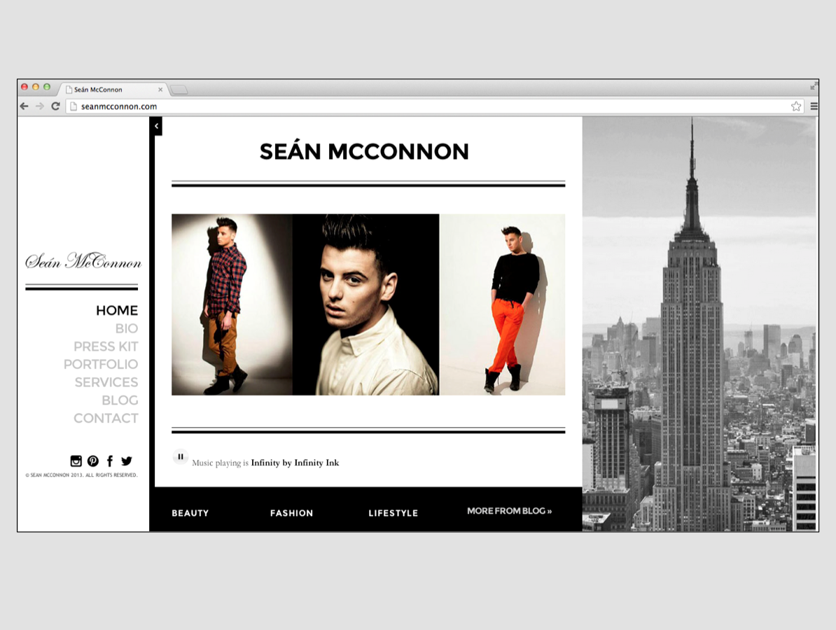 Sean McConnon:  Stylist Launch