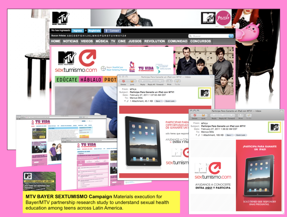 MTV + Bayer:  Sextumismo