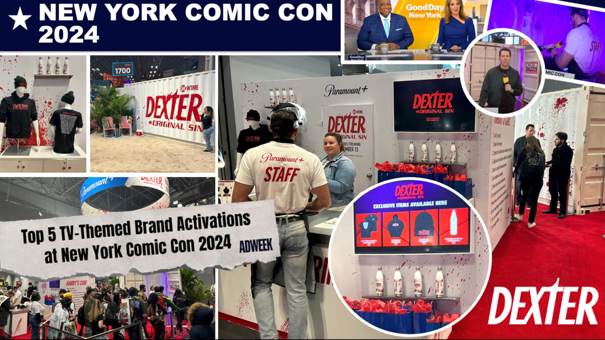 Dexter: Original Sin Booth & Retail at New York Comic Con 2024